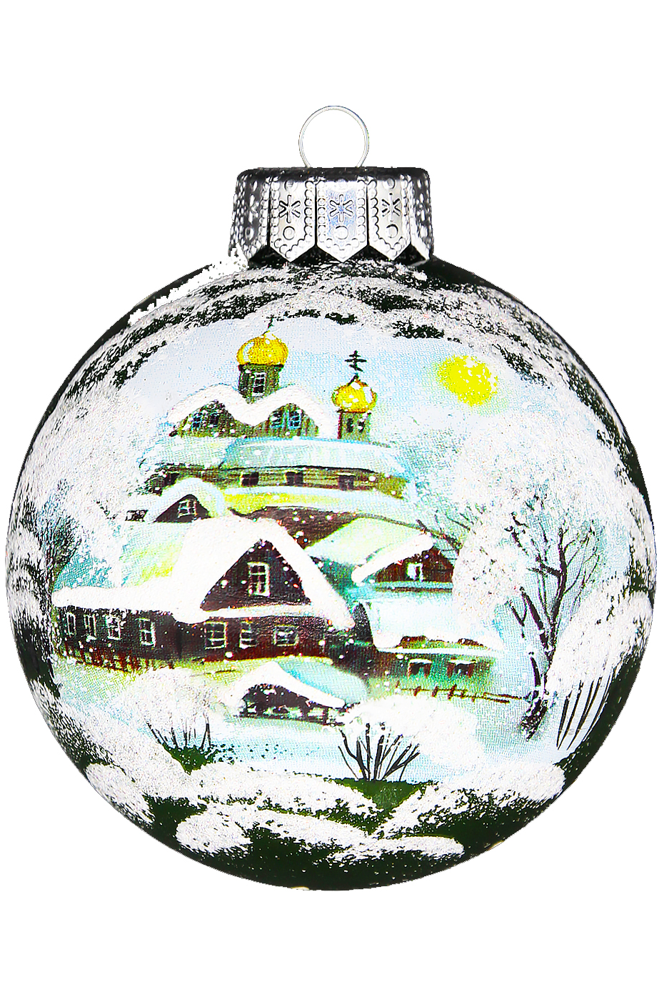 Елочный шар Волшебная зима-2  КУ-100-213010